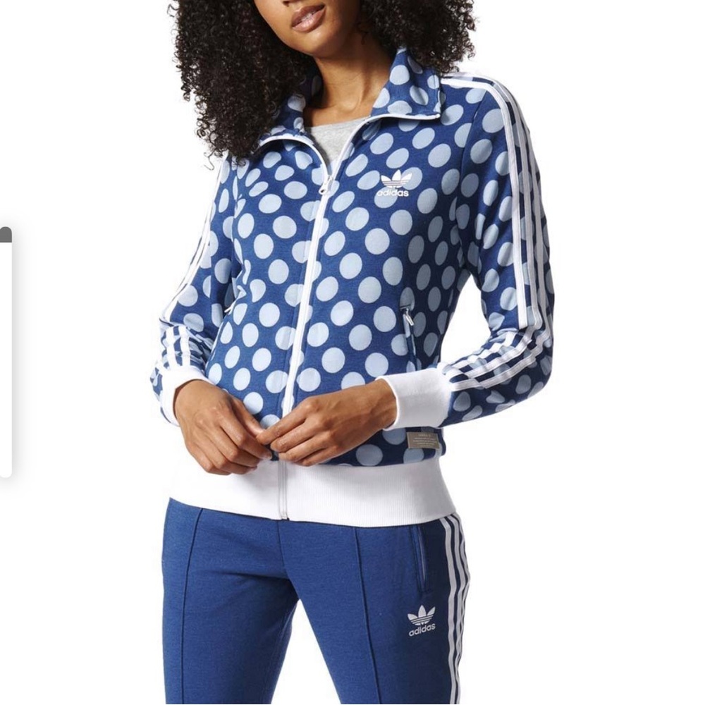 Adidas Firebird TT jacket polkadot
